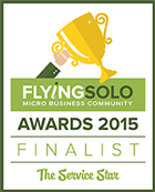 Flying Solo - Micro Business Community Awards 2015 Finalist - The Service Star